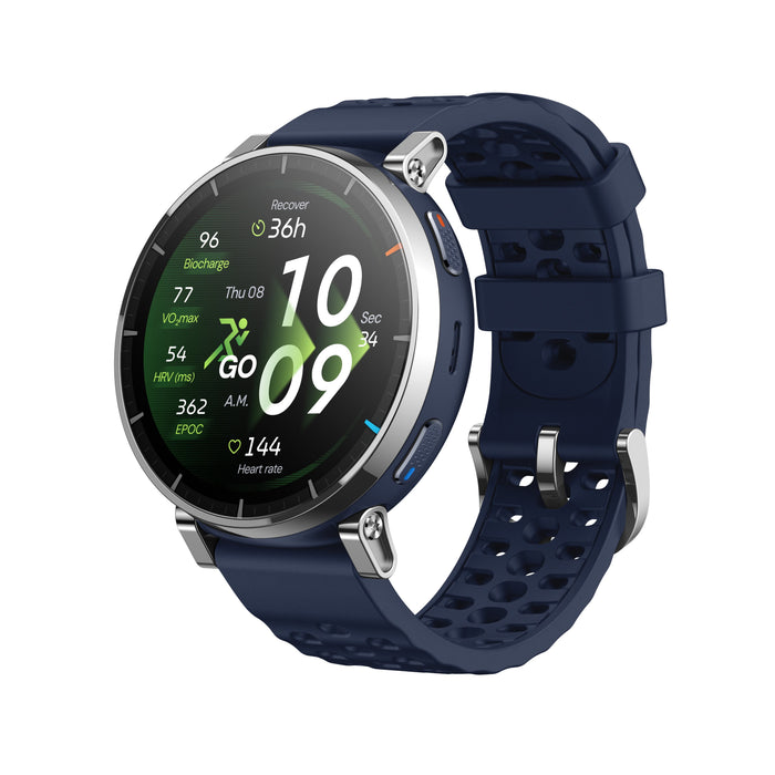 Smartwatch Amazfit Active 3 Premium Dark Azul  Hyrox-Modus