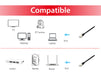 EAN 4015867228500 - Equip 645690 cable de red Negro 1 m Cat6a S/FTP (S-STP) imagen 3