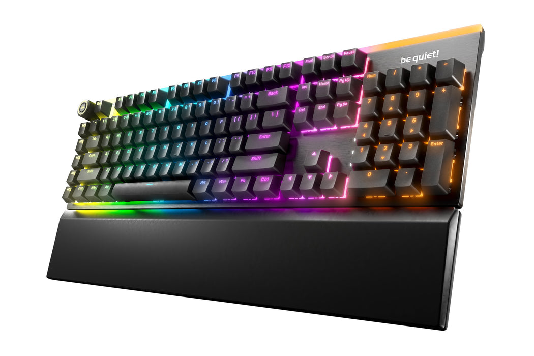 EAN 4260052192610 - be quiet! Light Mount Silent Tactile US ANSI teclado Juego USB QWERTY Inglés de EE. UU. Negro imagen 1