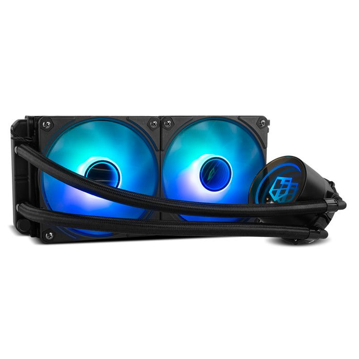 EAN 8436587975431 - NOX Hummer M-240 ARGB Procesador Sistema de refrigeración líquida todo en uno 12 cm Negro imagen 1