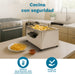 EAN 8426156018812 - Grunkel FRYPRO-3SS freidora Sencillo 3 L Independiente 2000 W Acero inoxidable imagen 5