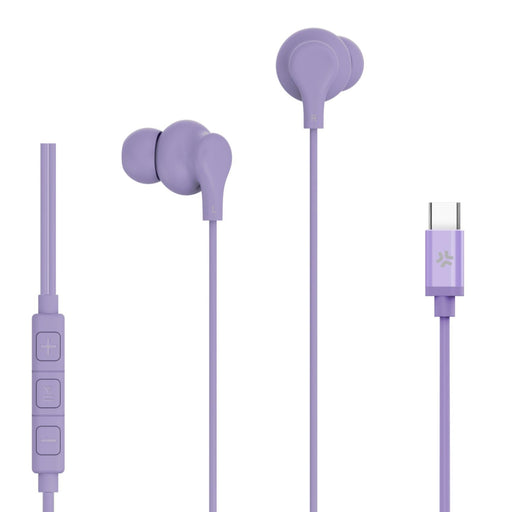 EAN 8021735218654 - Celly UP1600TYPECVL auricular y casco Auriculares Alámbrico Dentro de oído Llamadas/Música USB Tipo C Vio imagen 1