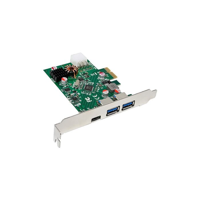 Inline® 2x Usb-A, 1x Usb-C 3.2 Gen.1 Host Controller Pcie, Pd3.0, 6pin Power