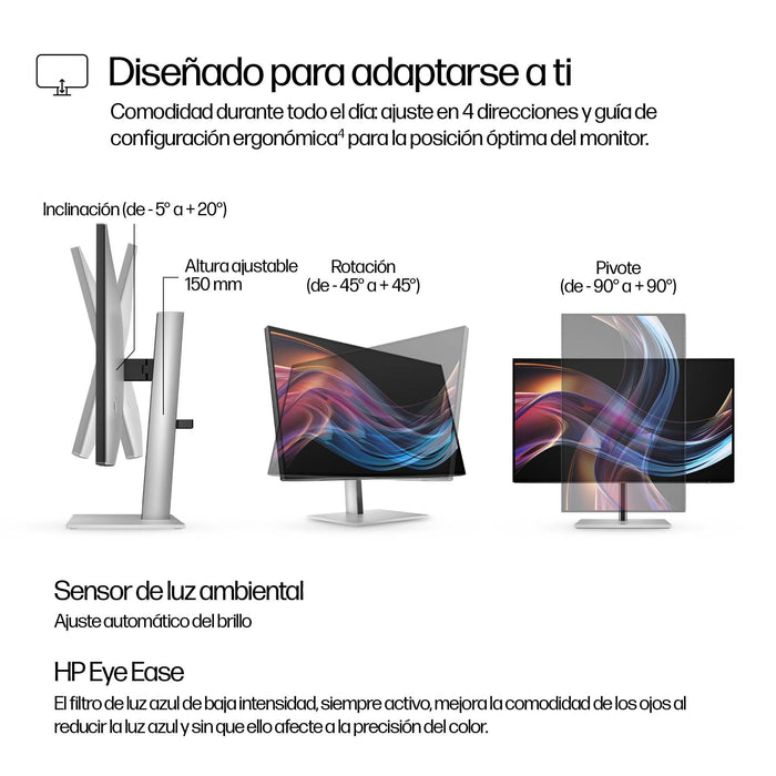 EAN 5715063470268 - HP Series 7 Pro 27 inch 4K Thunderbolt 4 Monitor - 727pk pantalla para PC 68,6 cm (27") 3840 x 2160 Pixel imagen 6