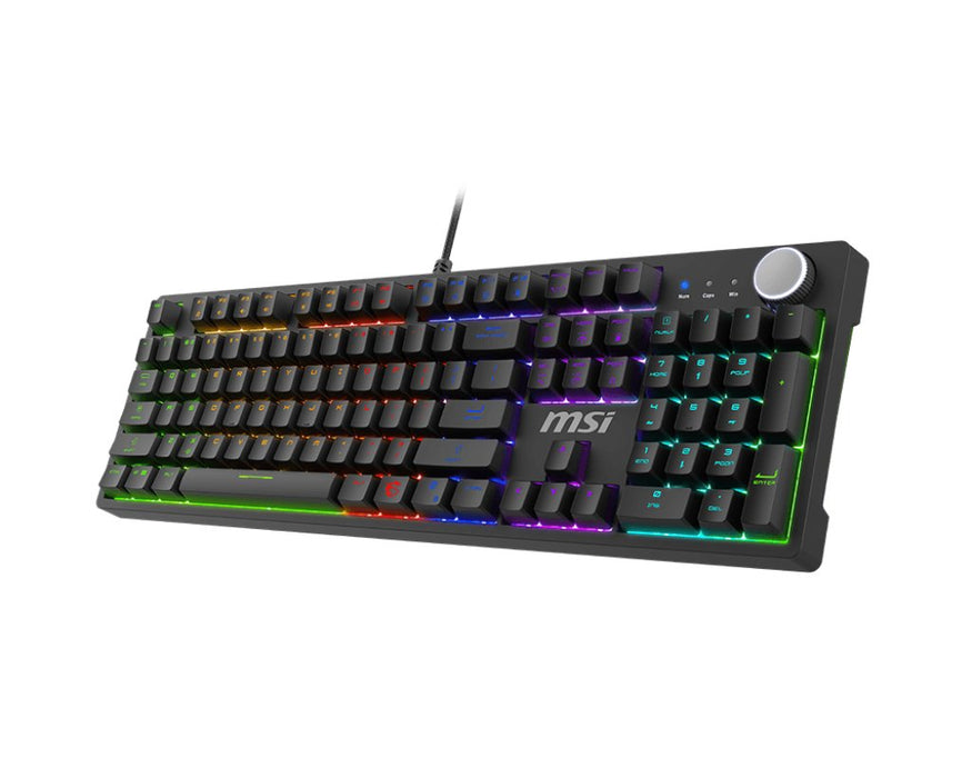 Teclado Aleman Msi Forge Gk-320 Redgaming