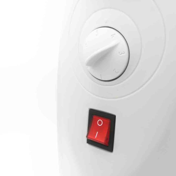 Radiador De Aceite Eléctrico Mini Grunkel 800w Blanco Racp-80d