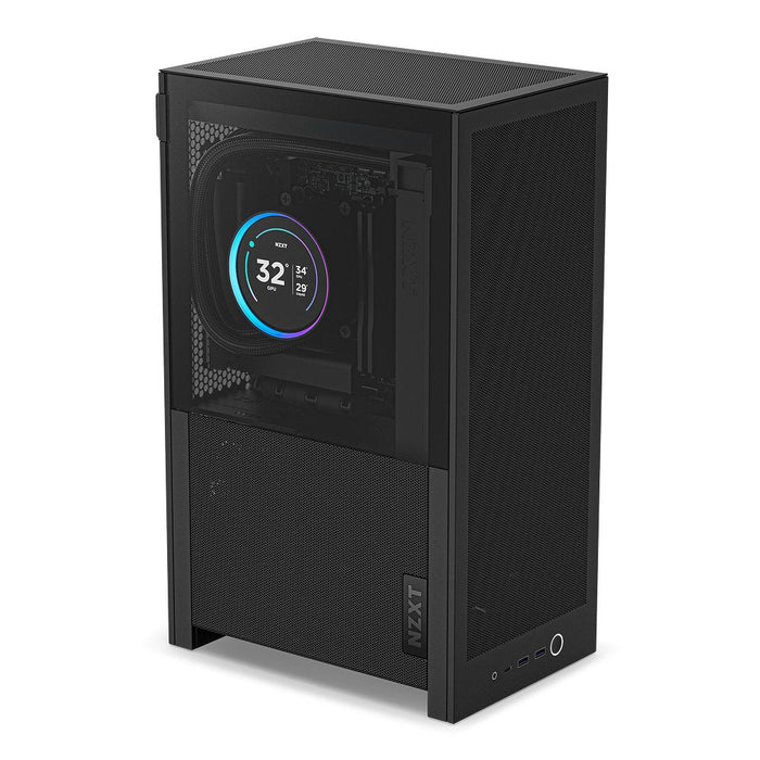 Nzxt H2 Flow  (Negro, Tempered Glass) Ci-H21fb-01