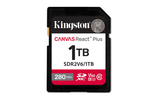 EAN 0740617340556 - Kingston Technology Canvas React Plus 1 TB SDXC UHS-II Clase 10 imagen 2