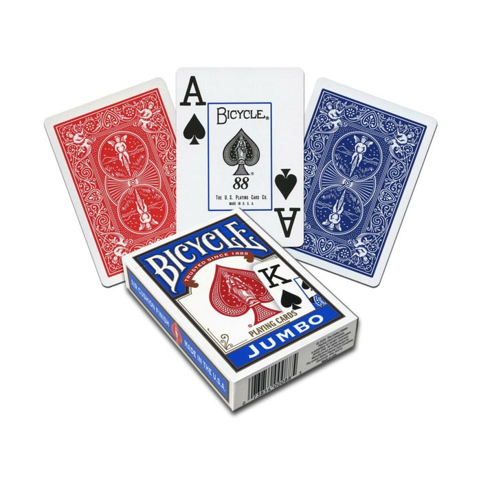 EAN 0073854000885 - Bicycle Jumbo Rider Back juego de cartas 56 pieza(s) imagen 6
