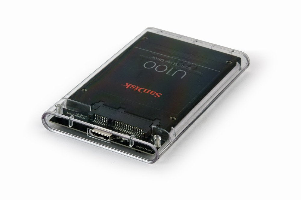 EAN 8716309103565 - Gembird EE2-U3S9-6 caja para disco duro externo Caja de disco duro (HDD) Transparente 2.5" imagen 3