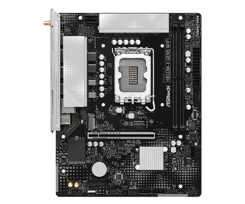 Asrock H810m-X Gen5 Wifi Ddr5 Intel S1851 90-Mxbu80-A0uayz Retail