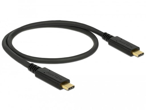 EAN 4043619830428 - DeLOCK 83042 cable USB USB 3.2 Gen 2 (3.1 Gen 2) 0,5 m USB C Negro imagen 1