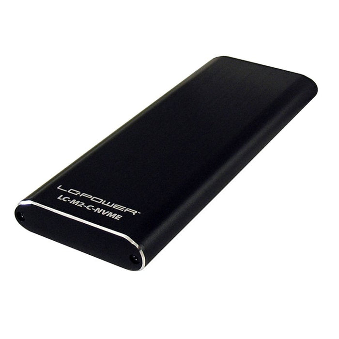 EAN 4260070126680 - LC-Power LC-M2-C-NVME caja para disco duro externo Caja externa para unidad de estado sólido (SSD) Negro  imagen 2