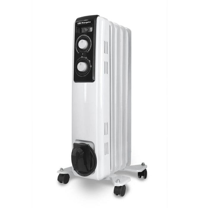 EAN 8436044536991 - Orbegozo RF-1000 calefactor eléctrico Interior Negro, Blanco 1000 W Radiador de aceite eléctrico imagen 1