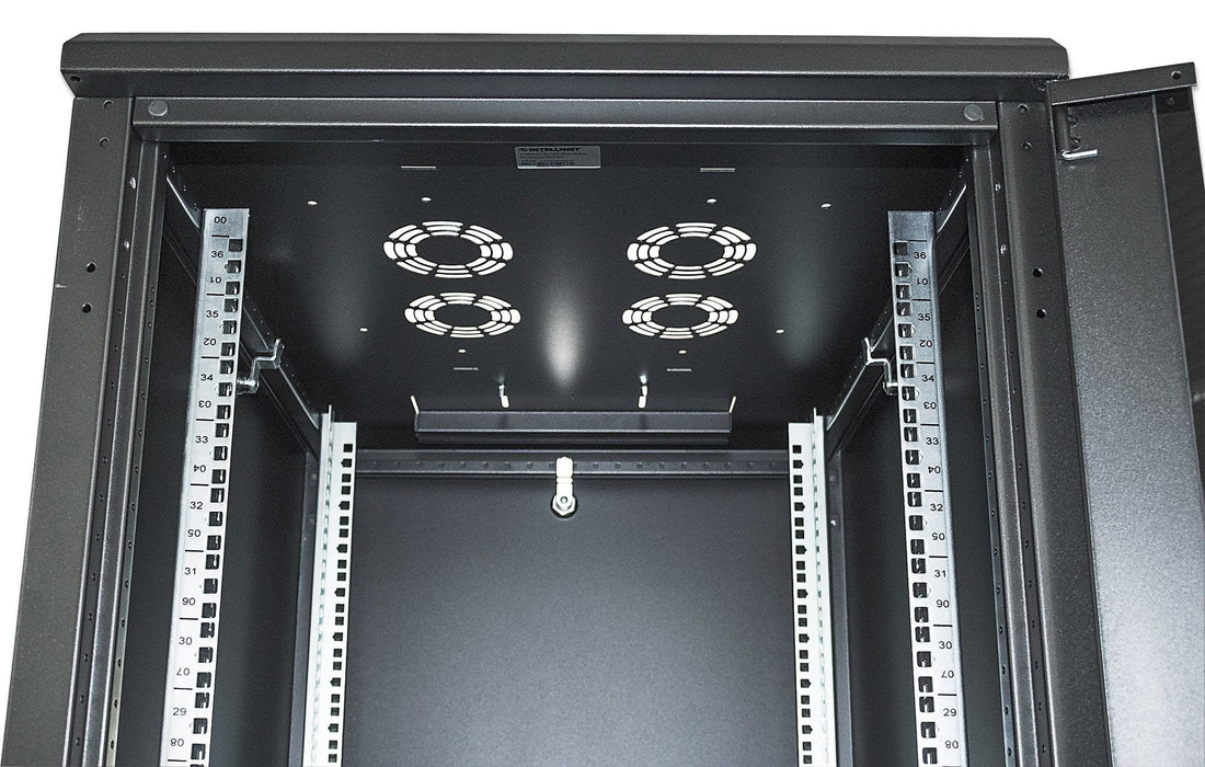 Armario Rack  Intellinet 713191 42u Rack O Bastidor Independiente Negro
