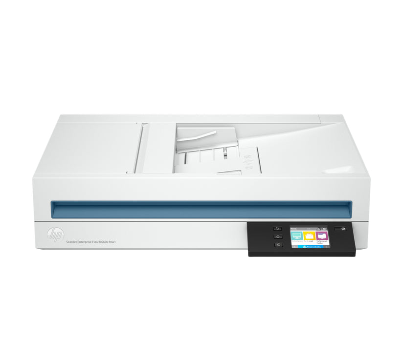 EAN 0195697674396 - HP ScanJet Enterprise Flow N6600 fnw1 Escáner de cama plana 1200 x 1200 DPI A4 Blanco imagen 1