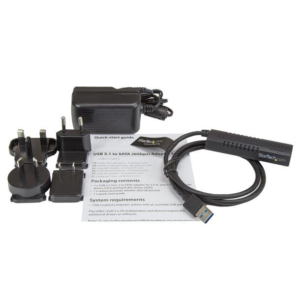 EAN 0065030863797 - StarTech.com USB312SAT3 tarjeta y adaptador de interfaz imagen 7