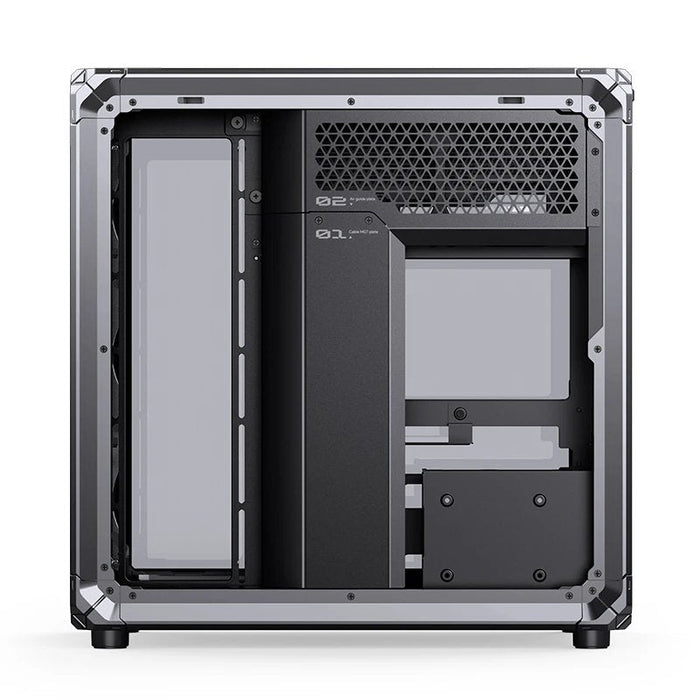 Caja Atx Jonsbo X400 Pro Cristal Templado Curvo Gris