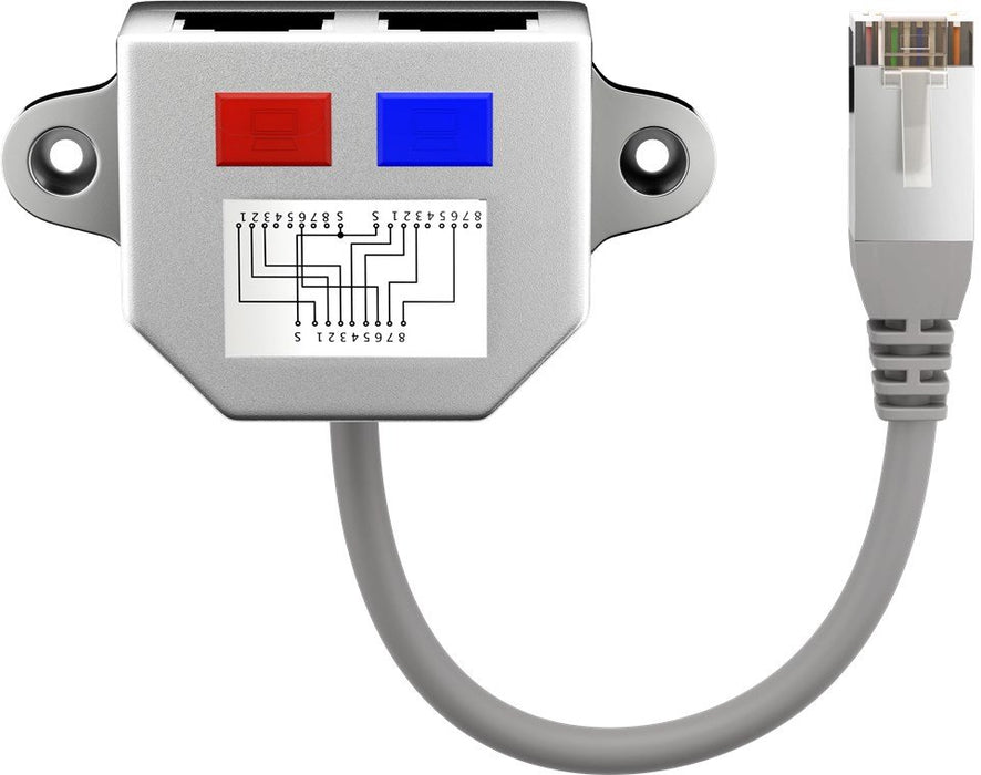 EAN 4040849689086 - Goobay 68908 cable de red Plata 0,15 m Cat5 imagen 1