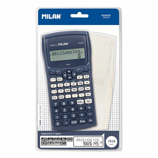 EAN 8411574101970 - Milan M-240 calculadora Escritorio Calculadora científica Azul imagen 2