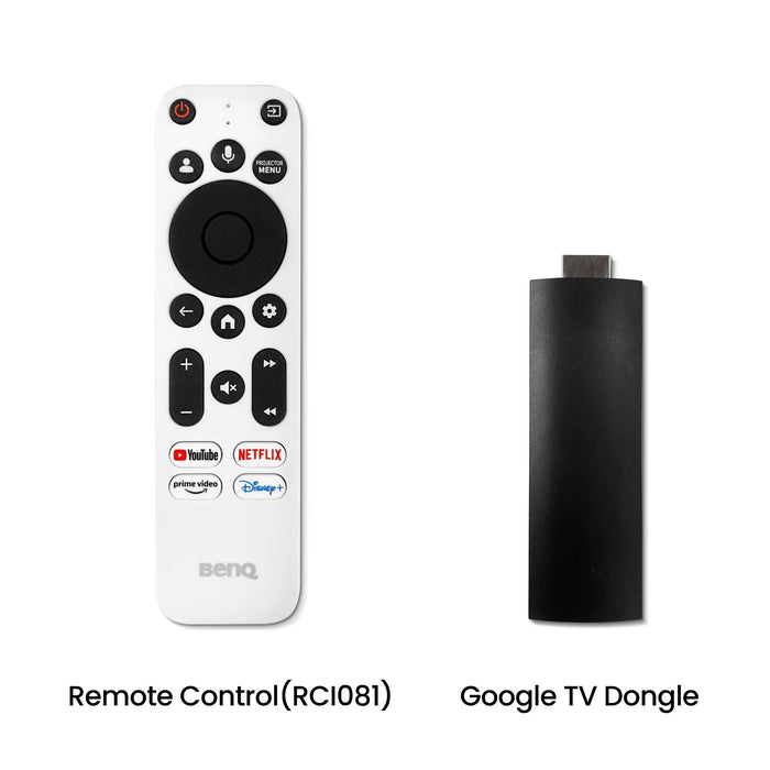 Proyector  Benq Th575i Doméstico 1080p, 3800lm, Google Tv Dongle Con Licencia Incluido, 16,7ms Baja Latencia Gaming, Corrección Vertical Automática, Zoom Óptico 1,1x, Modo Deportes