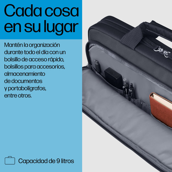 EAN 0198122602087 - HP Everyday 14 Odyssey Gray Laptop Bag 35,8 cm (14.1") Maletín Gris imagen 6
