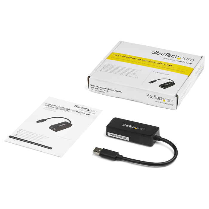 EAN 0065030851893 - StarTech.com USB31000SPTB adaptador y tarjeta de red 5000 Mbit/s imagen 7