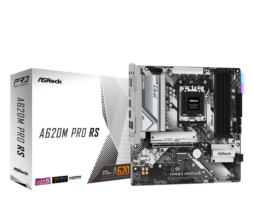 EAN 4710483943072 - Asrock A620M Pro RS AMD A620 Zócalo AM5 micro ATX imagen 4