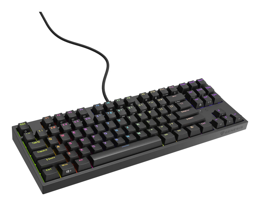 EAN 5901969443219 - GENESIS Thor 404 TKL teclado Juego USB QWERTY Inglés de EE. UU. Negro imagen 3
