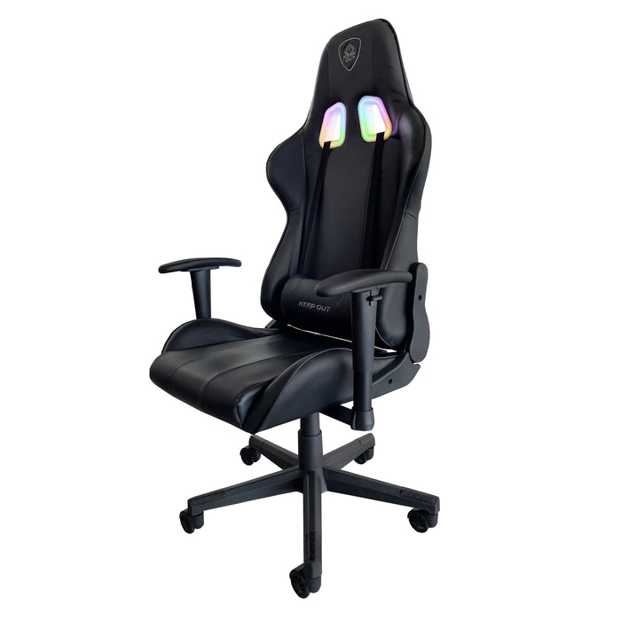 EAN 8435099529057 - KeepOut XSRGB-RACING silla para videojuegos Silla para videojuegos universal Asiento acolchado Negro imagen 6