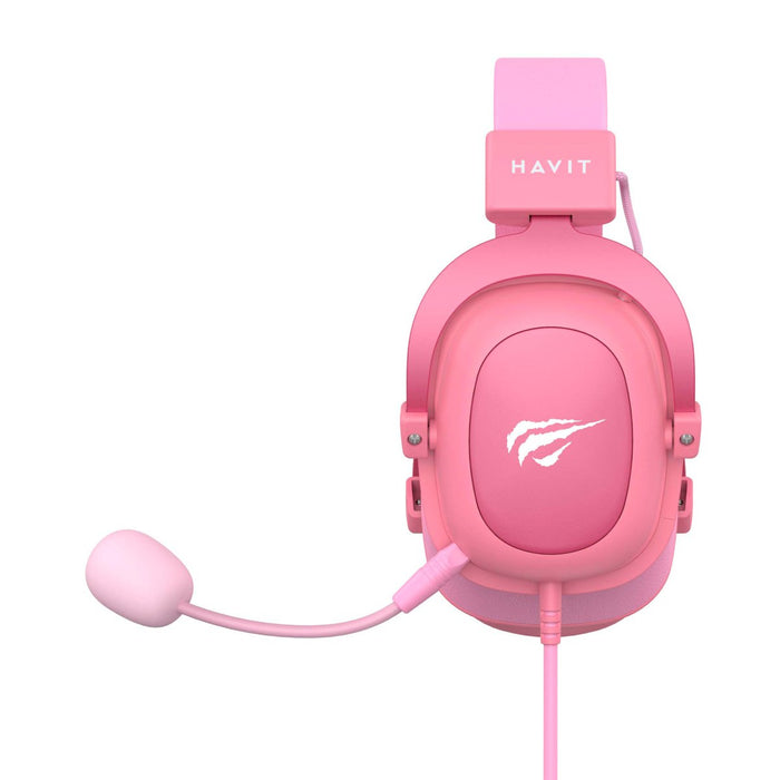 EAN 6950676215465 - Havit 6950676215465 auricular y casco Auriculares Alámbrico Diadema Juego Rosa imagen 2