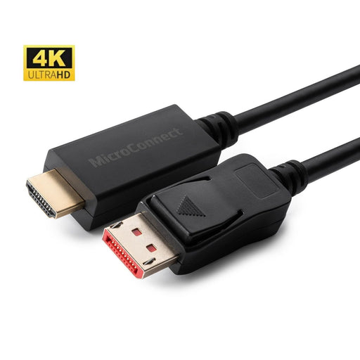 EAN 5704174300502 - Microconnect MC-DP-HDMI-1504K adaptador de cable de vídeo 1,5 m DisplayPort Negro imagen 1