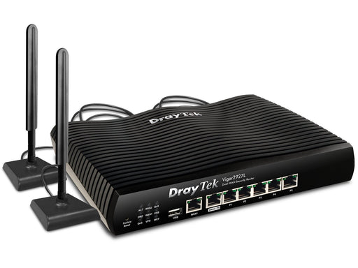 EAN 4710484740595 - DrayTek Vigor2927L router inalámbrico Gigabit Ethernet 4G Negro imagen 2