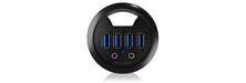 EAN 4250078166290 - ICY BOX IB-HUB1403A toma de corriente Negro imagen 2