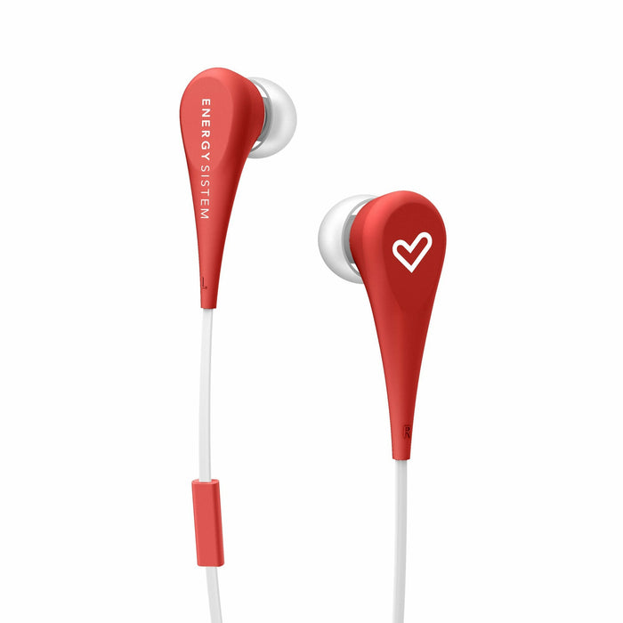 EAN 8432426446001 - Energy Sistem Style 1+ Auriculares Alámbrico Dentro de oído Llamadas/Música Rojo imagen 2