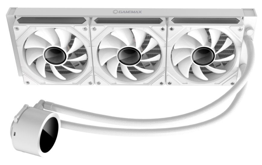 Gamemax  Cpu Liquid Cooler  Iceburg 360 Digital  White