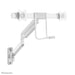 EAN 8717371449513 - Neomounts AWL75-450WH accesorio para soporte de monitor imagen 3