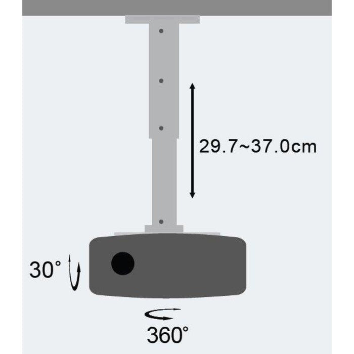 EAN 8057685301559 - Techly ICA-PM 102S montaje para projector Techo Plata imagen 3