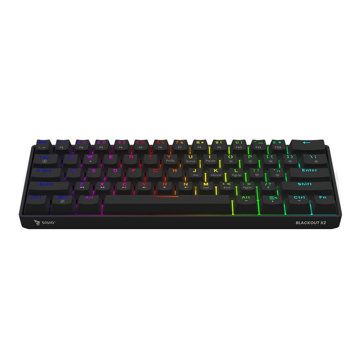 EAN 5901986049470 - Savio BLACKOUT X2 BLUE teclado Juego USB QWERTY Internacional de EE.UU. Negro imagen 2