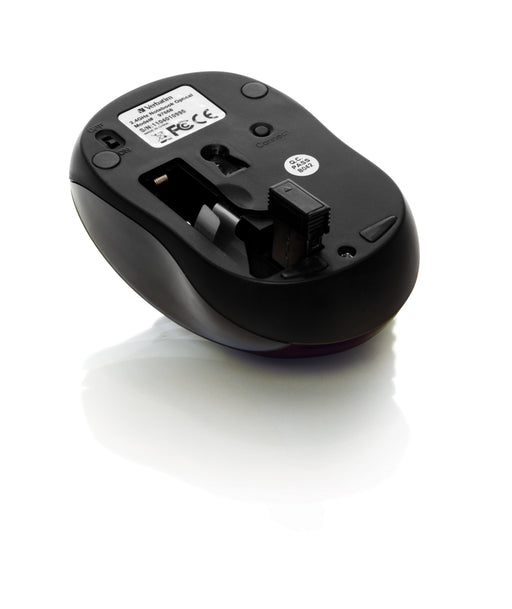 EAN 0023942490425 - Verbatim Go Nano ratón Oficina Ambidextro RF inalámbrico 1600 DPI imagen 2