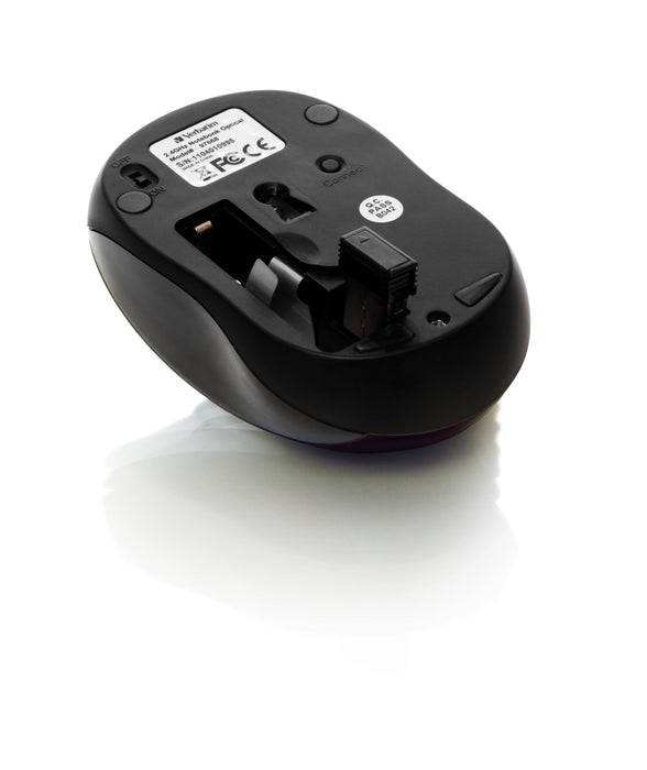 EAN 0023942490425 - Verbatim Go Nano ratón Oficina Ambidextro RF inalámbrico 1600 DPI imagen 2