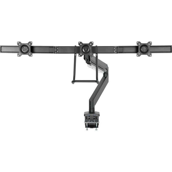 Soporte De Escritorio Inline Con Elevador Y Usb 3.0, Móvil, Para 3 Pantallas De Hasta 27" Máx. 3x6kg