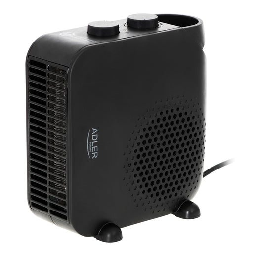 EAN 5903887801324 - Adler AD 7725B calefactor eléctrico Interior Negro 2000 W Ventilador eléctrico imagen 1