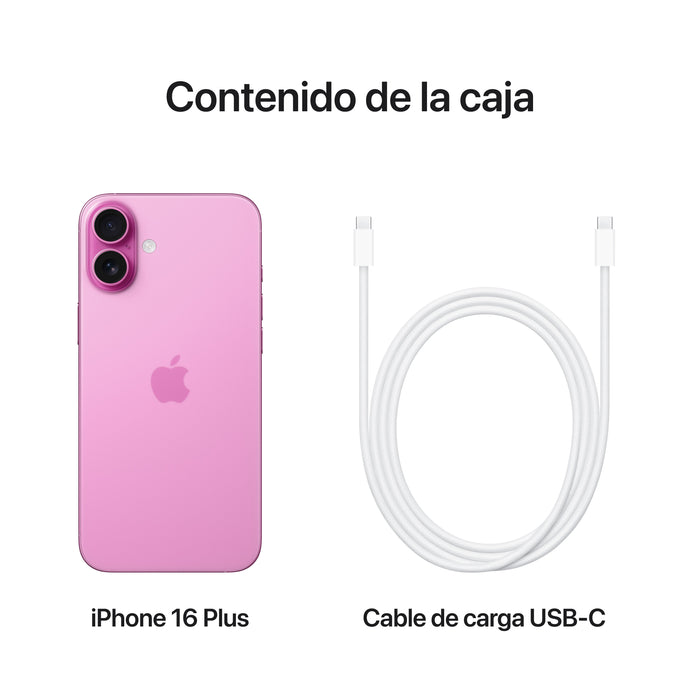 EAN 0195949723520 - Apple iPhone 16 Plus 17 cm (6.7") SIM doble iOS 18 5G USB Tipo C 256 GB Rosa imagen 9