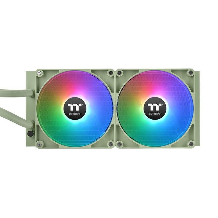 EAN 4711475640818 - Thermaltake TH280 V2 ARGB Placa base Kit de refrigeración líquida Verde 1 pieza(s) imagen 5