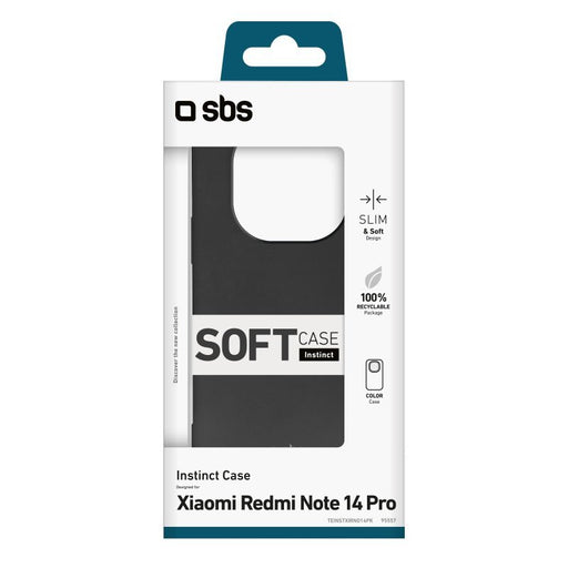 EAN 8018417495557 - SBS TEINSTXIRNO14PK funda para teléfono móvil 16,9 cm (6.67") Negro imagen 2