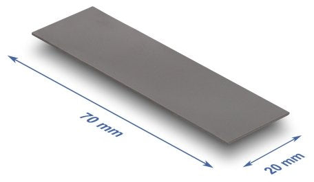 Delock Wärmeleitpad 70 X 20 X 0,75 Mm Para M.2 Module 3,0 W/Mk