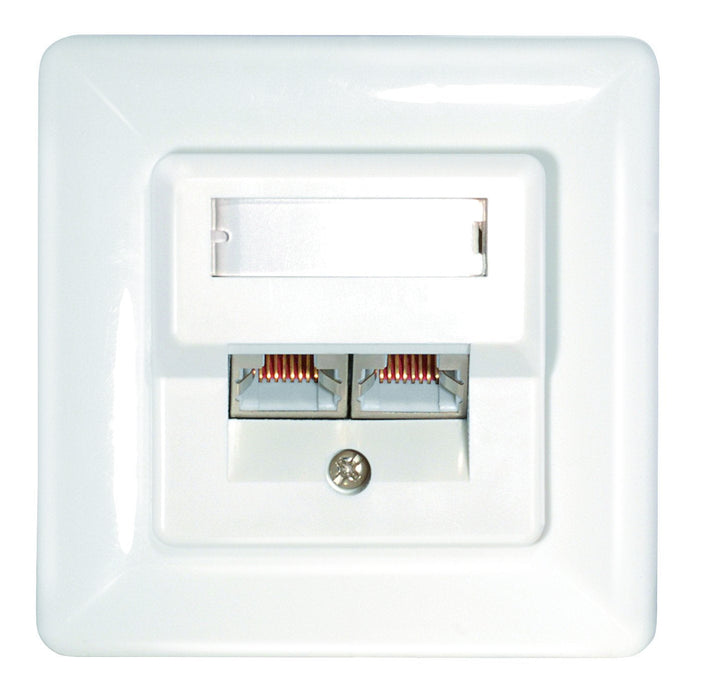 2x Western 8 8-Toma De Corriente, Cat6