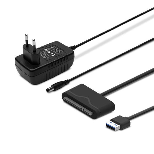 EAN 5901986045694 - Savio AK-39 USB 3.0 - SATA III adapter for 3.5/2.5\" drives with power supply - Adapter - Digital/Daten t imagen 1