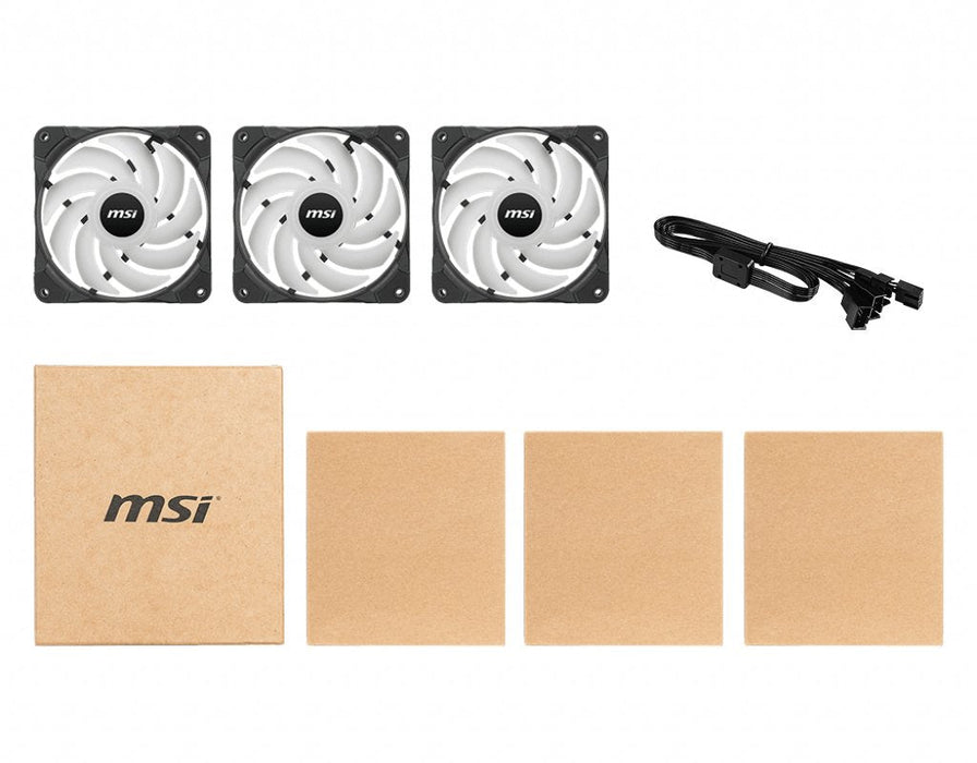 Ventilador 120mm 9 Pales Para Caja - 28,0 Dba - 40,1 Pcm - Rgb